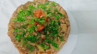 طاجن مكرونه بالفراخ بطريقه سهله و بسيطه ?. Pasta casserole