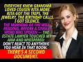 Grandma Left My Cousin Everything In The Will — The Estate Lawyer Pulled Me Aside Before The Reading