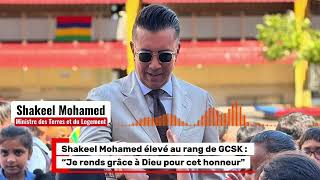 Shakeel Mohamed Élevé Au Rang De Gcsk
