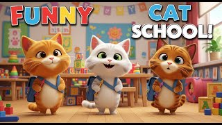3 Funny 3D Cats Go on a Picnic! 😹🍉 Chaos, Laughs & Cuteness Overload!