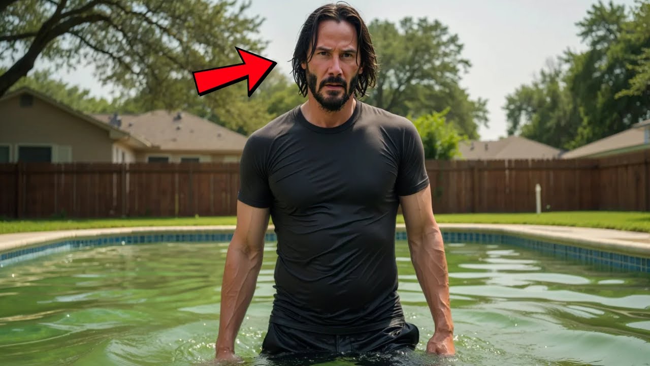Sie drangen in Keanu Reeves‘ Pool ein … bis sie eine unvergessliche ...