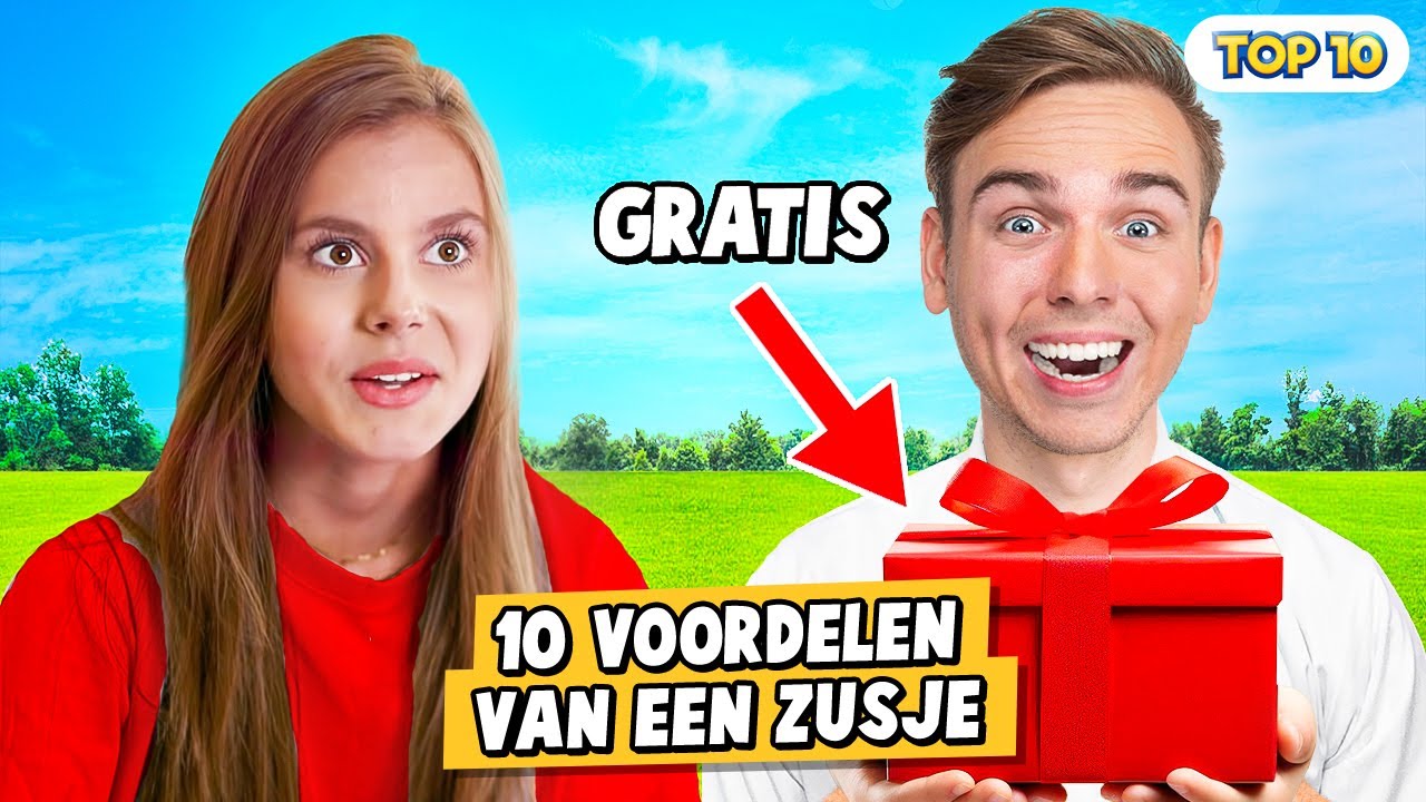 10 VOORDELEN VAN EEN ZUSJE!