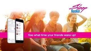 Sleep Keeker (Alarm clock application. See what time your friends wake up!) screenshot 2