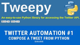 Beginner Programmer uses Tweepy to Tweet from a Jarvis-like Program using Python | #3 (Tweepy #1)