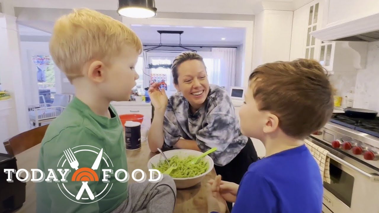 Try Dylan Dreyer’s green noodles that are a favorite in her house YouTube