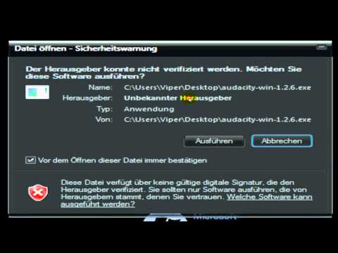 Video: So Deaktivieren Sie Die Windows-Sicherheitswarnung