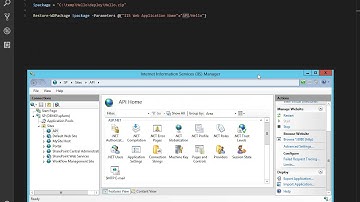 PowerShell automated WebDeploy ZIP install