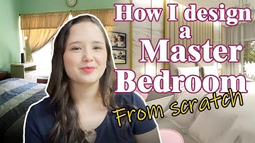 How I design a Master Bedroom (From SCRATCH!) using a 3D modeling software