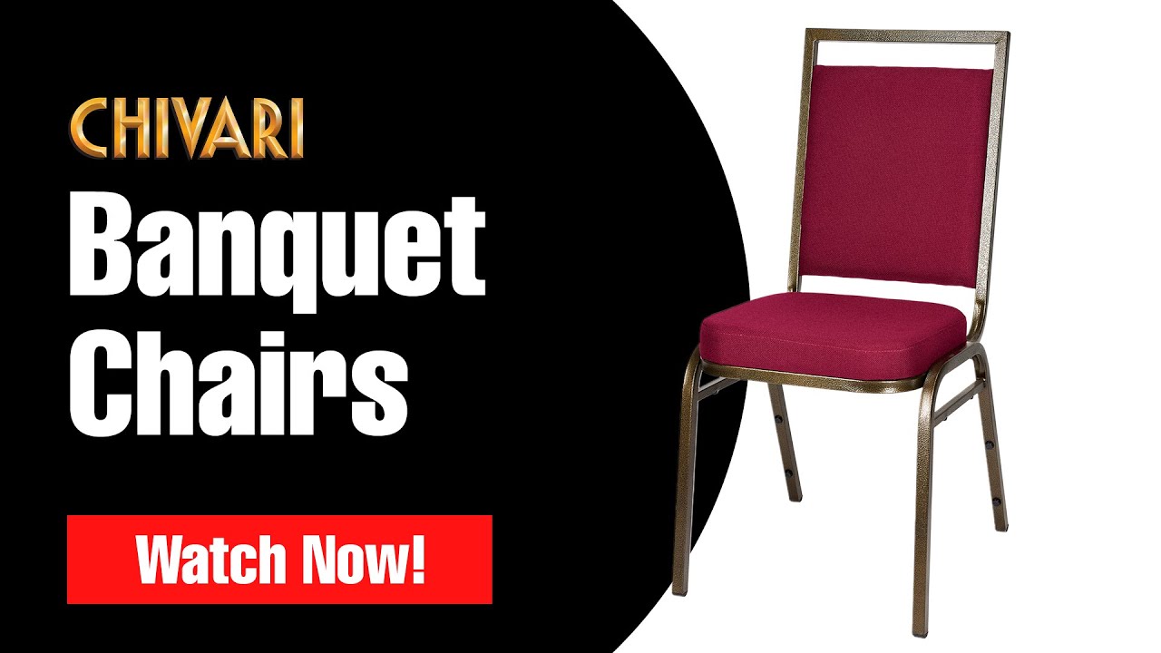 Top Banquet Chairs for Events | Durable, Comfortable, Stackable Seating Solutions