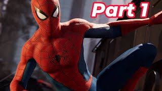 spiderman remastered pc gameplay walkthrough part 1