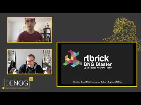 DENOG13 BNG Blaster - Open Source Network Tester