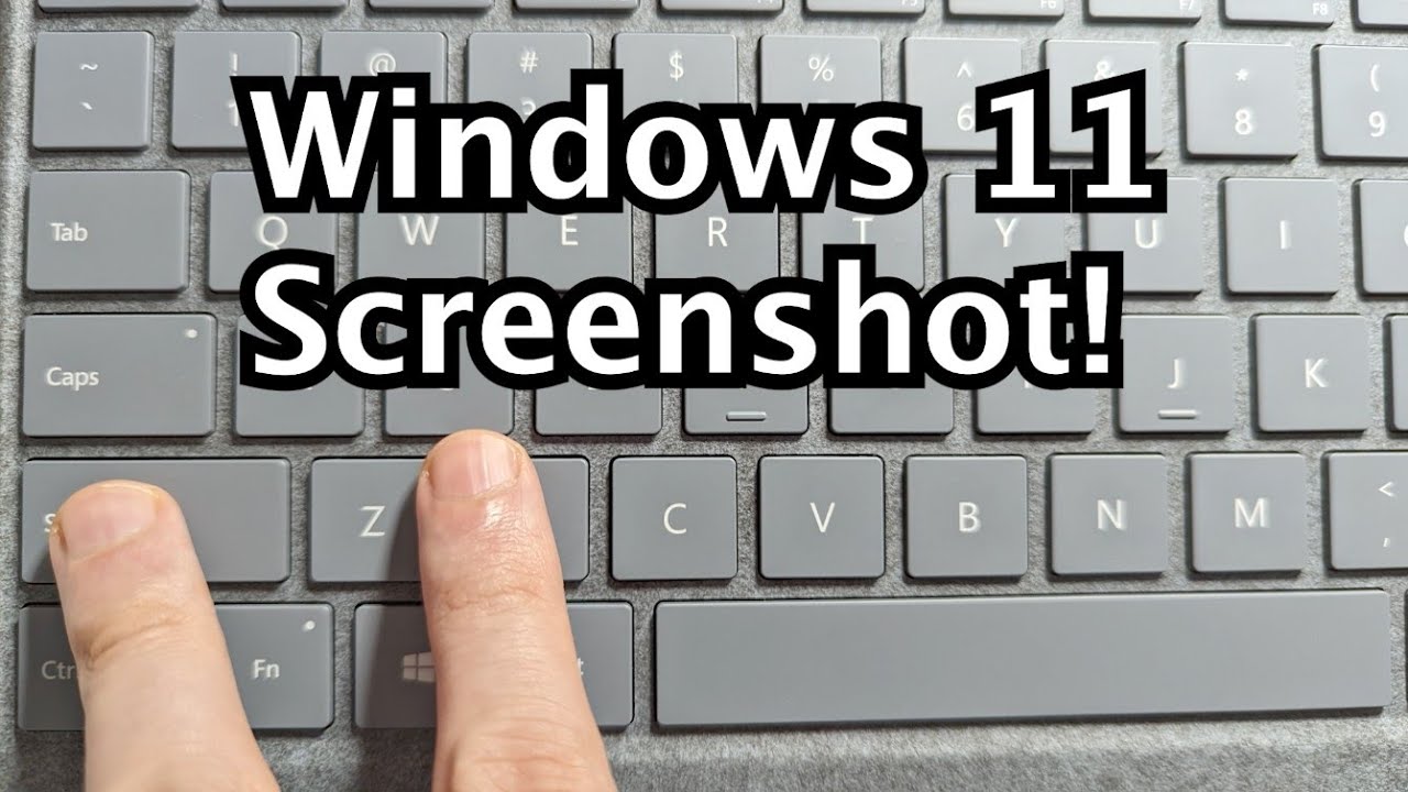 os selv Pounding øst How to Screenshot on Windows 11 or 10 PC - YouTube