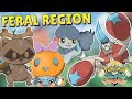 New wild pokemon region  pokemon claw and fang  fakemon
