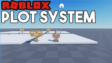 How to Make a PLOT SYSTEM in ROBLOX | Roblox Studio | FREE