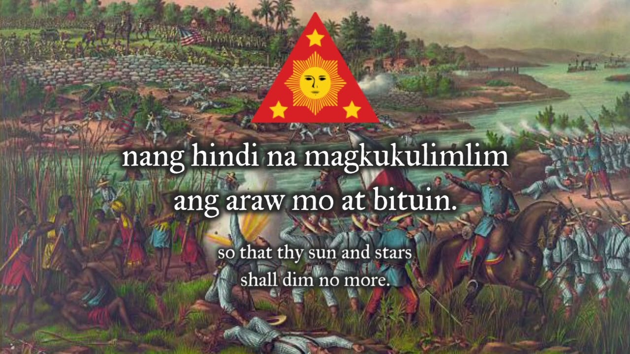 「Marcha Nacional Filipina(マルチャ・ナシオナル・フィリピナ)」は、現在のフィリピン国歌「Lupang Hinirang」の原型にあたる楽曲で、スペイン語時代末期からアメリカ統治初期にかけての重要な歴史的音楽作品です