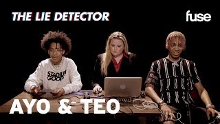 Video-Miniaturansicht von „Ayo & Teo Take A Lie Detector Test | Fuse“