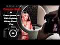 Canon 80d with 50mm 1.8 wedding bride portrait photoshoot vlog & satiing आसान भाषा में indianwedding