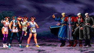 [KOF Mugen] Yuri Sakazaki Team vs Goenitz Team