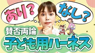 賛否両論 子ども用ハーネスあり？なし？