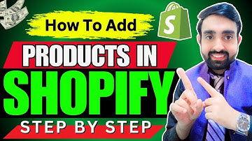 ✅how to add FIRST product to shopify | Shopify Tuitorial | how to add products on shopify youtube