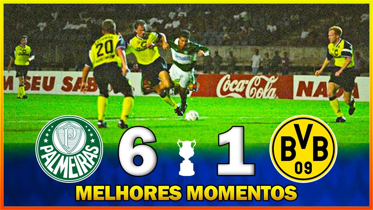 PALMEIRAS 6 X 1 BORUSSIA DORTMUND  ● COPA EURO-AMÉRICA 1996 ● 2ª RODADA