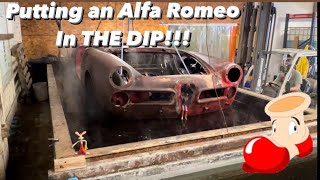 Chemical Dipping an Alfa Romeo 2000 Spider!