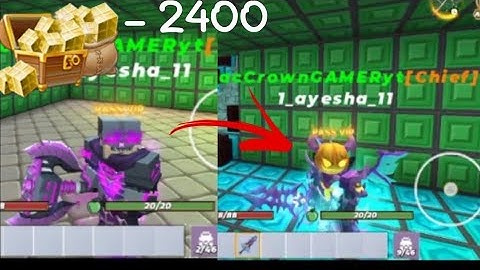 Bought S1 and S2 set in Backtrack Treasure | Skyblock | Blockman go |