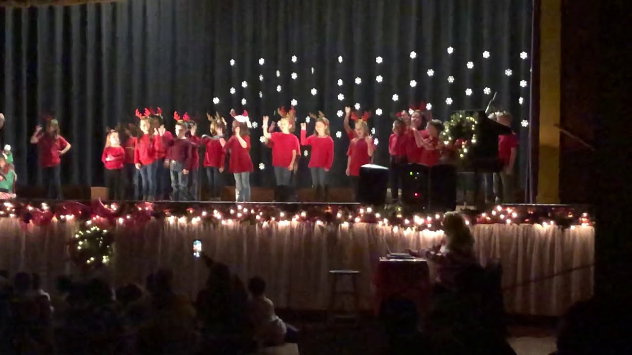 Plaucheville Elementary School in Plaucheville 20182019 Christmas play