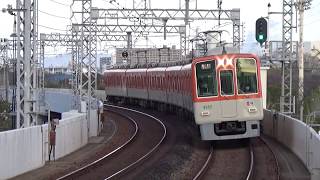 【高速通過！】阪神電車 8000系 急行西宮行き 大物駅