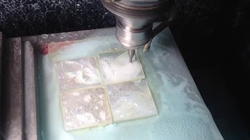 CNC cutting of Mother of Pearl Butterfly Earrings