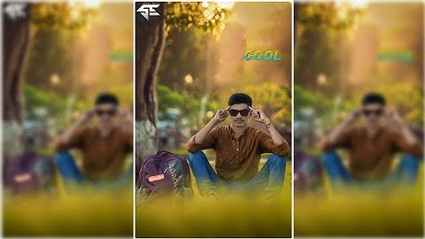 How to PicsArt Natural Background Change Tutorial Video Sipak Editz