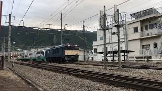 EF64-1031号機牽引251系RE-2編成廃車回送塩山通過‼