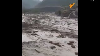 ロシア・ダゲスタン共和国で土砂災害が発生