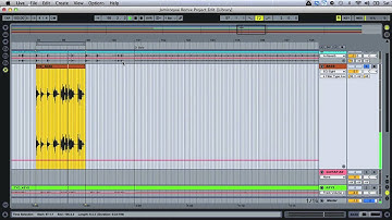 Jamiroquai Remix Competition Tutorials Part 2 - Editing Audio and Importing Loops