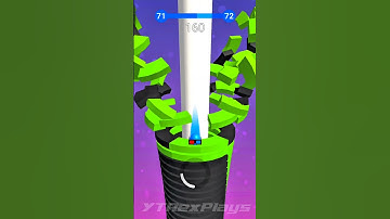 Stack Ball Level 71-72 🫨 #stackball #games #shortsfeed #viral #shorts