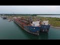(4K) Drone Flight Over Marine Recycling Corp, Port Colborne