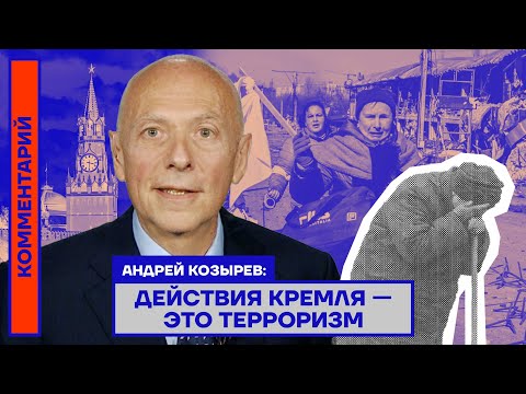 Андрей Козырев: Действия Кремля — это терроризм