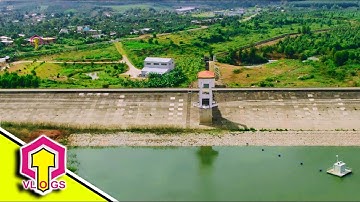 Vẻ Đẹp Hồ Chứa Nước Sông Ray Nhìn Từ Flycam | Quang Thành Vlogs