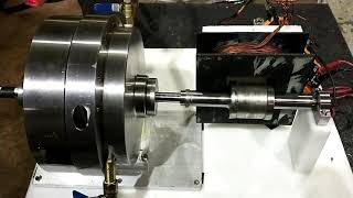 Tesla Turbine Electrical Generator Testing! LOW RPM