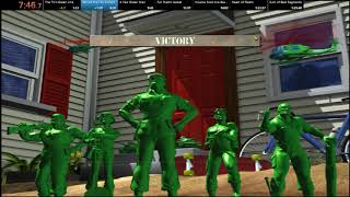 Army Men RTS  Easy Campaign Speedrun in 1:28:54 IGT / 1:30:20 RTA (PC)