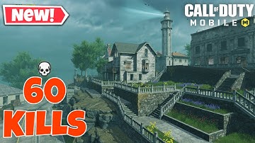 *NEW ALCATRAZ MAP* GAMEPLAY - CALL OF DUTY MOBILE - 60 KILLS SQUAD