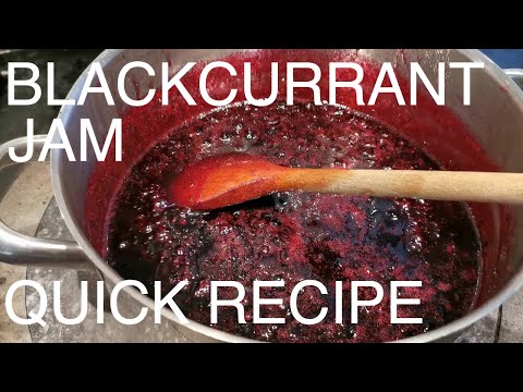 Video: How To Make Blackcurrant Jam Jelly