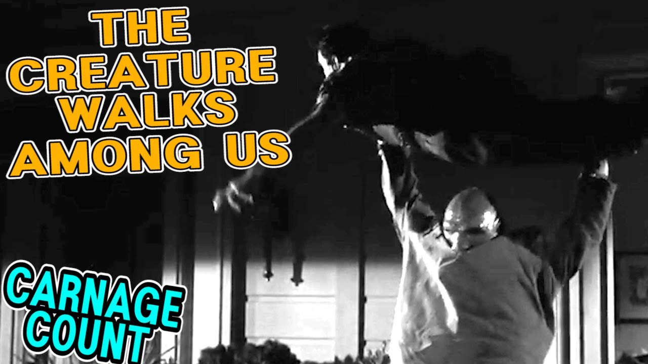 The Creature Walks Among Us (1956) Carnage Count