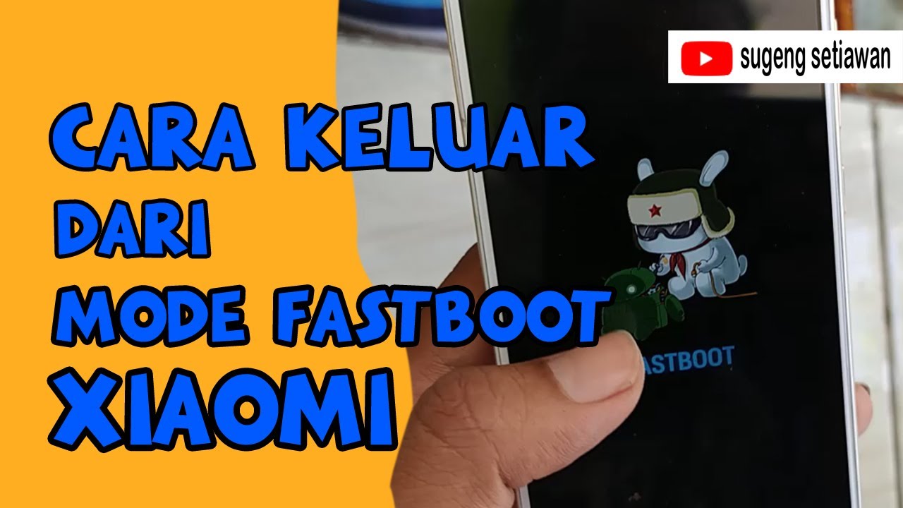 cara keluar dari mode fastboot xiaomi 100% sukses