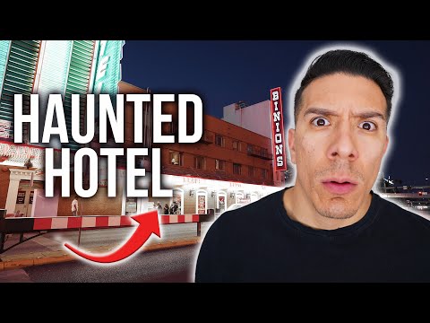 The Most HAUNTED Hotel in Las Vegas 😱 Hotel Apache + ABANDONED HOTEL