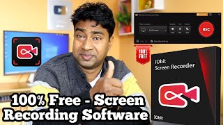 Record PC Screen Free || No Watermark & Unlimited Video with Audio Recording - IObit Screen Recorder screenshot 1