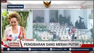 Jelang Pengibaran Sang Merah Putih Di HUT Kei 81 RI