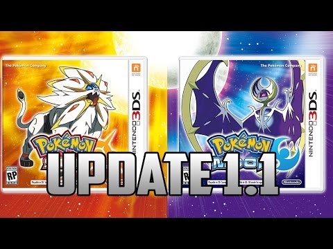 Pokemon Sun and Moon Update 1.1 IS OUT!