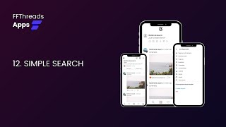 12. Simple Search - Apps Threads Instagram con #flutterflow