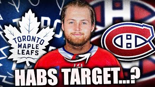 HABS TO TARGET WILLIAM NYLANDER MONTREAL CANADIENS NEWS & RUMOURS TODAY 2023 (Toronto Maple Leafs)